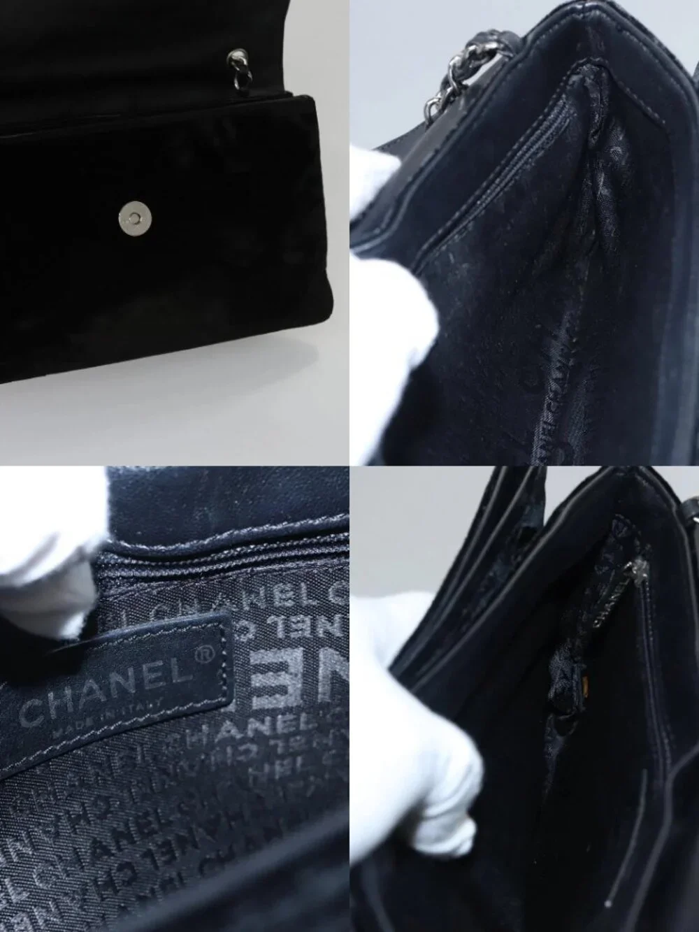 CHANEL brand	chanel color	black